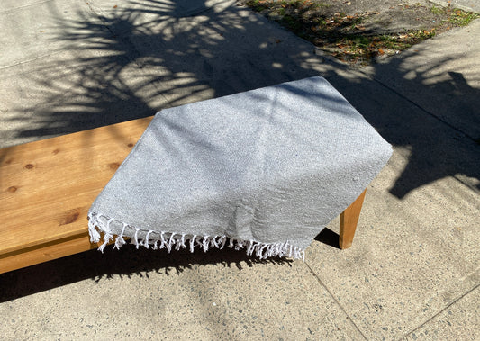 Solid Handwoven Throw